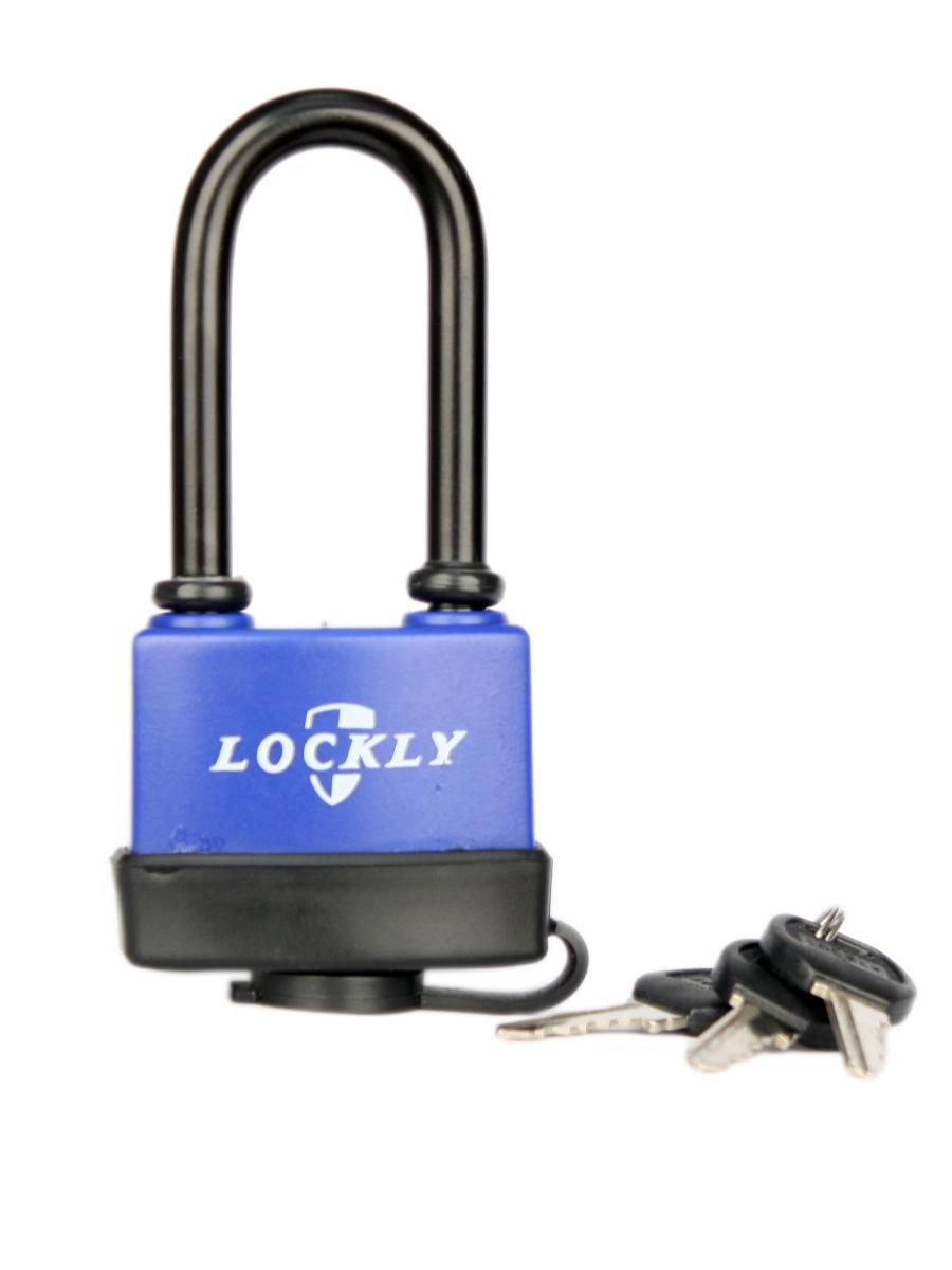 Замок навесной LOCKLY ВС1-36-45DL чугун 45мм влагостойкий длинная дужка 