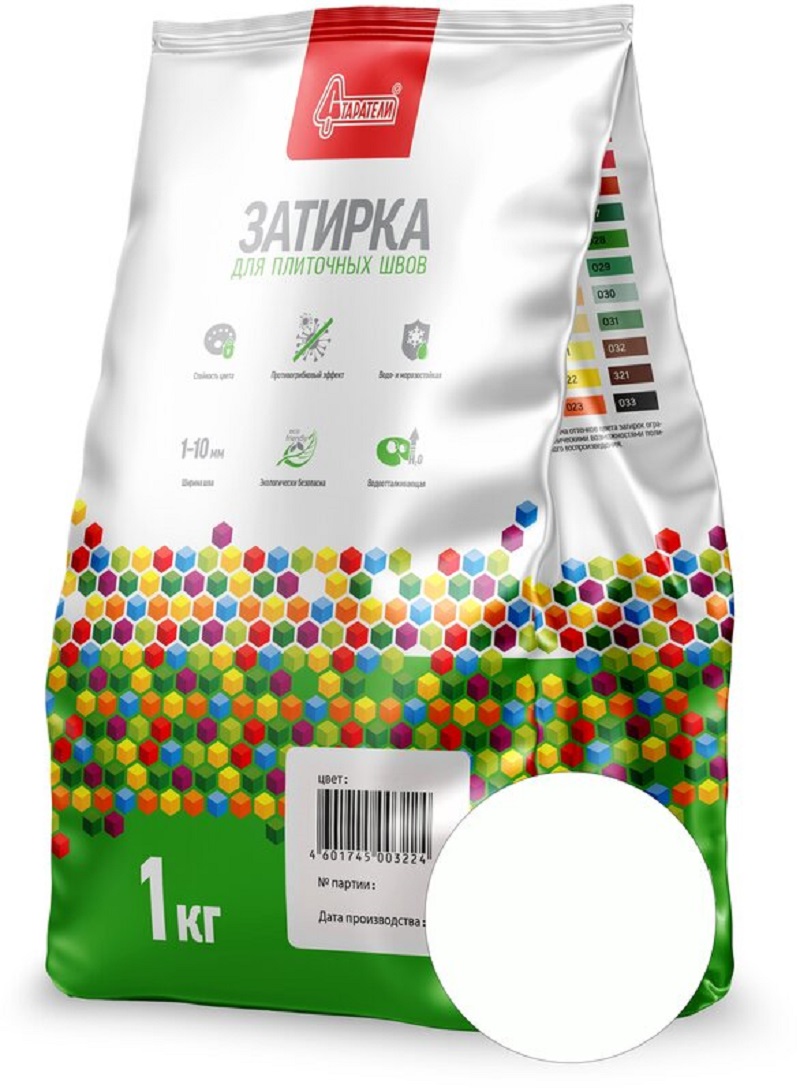 Затирка "Старатели" белый 1кг / 0023277/3484- купить в АПлайн