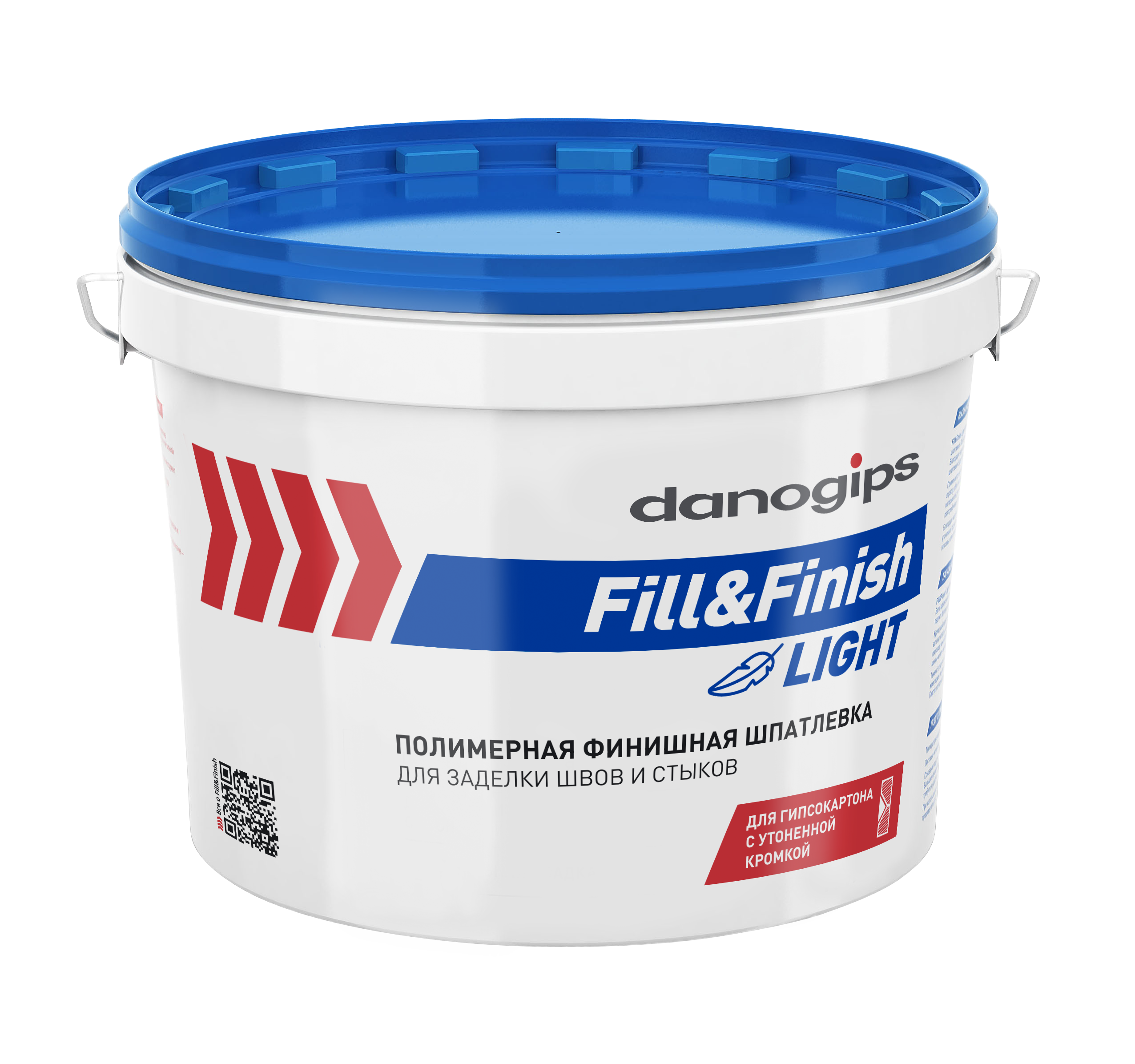 Шпатлевка "Danogips" Fill&Finish Light готовая финишная облегченная 12,3кг660396- купить в АПлайн