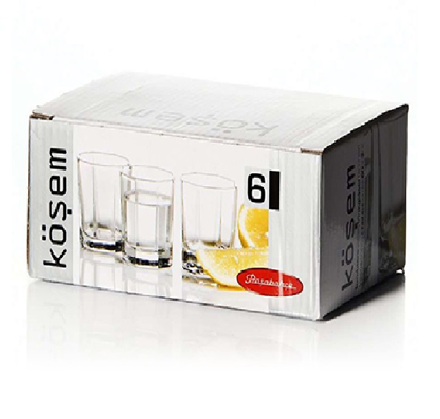 Набор стопок стекл. Kosem 60мл 6шт 41070B