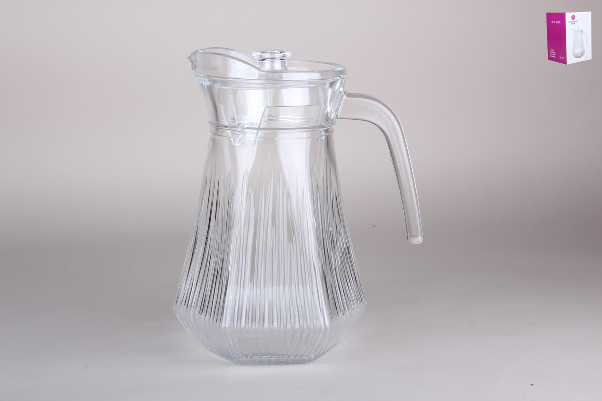 Кувшин стекл. 1300мл 7225