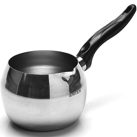 Ковш-молоковарка нерж. сталь 900мл 80025