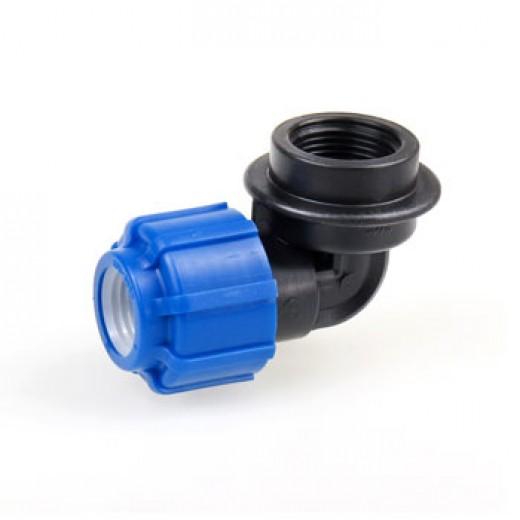 Отвод ПНД 40х3/4 внут. рез. 90 градусов