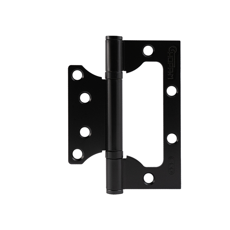 Петля накладная (бабочка) НОРА-М STD 800-4 100х75х2,5мм черный (2шт)