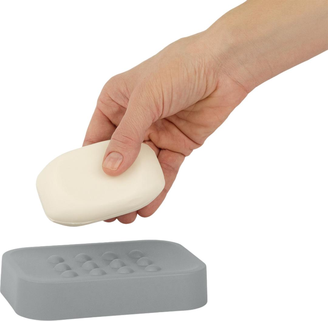 Мыльница пласт. СТОКГОЛЬМ серый шторм PT502510025PT502510025- купить в АПлайн