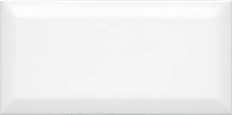 Плитка облицовочная Бланше белый грань глянцевый 19040N 20x9,9см