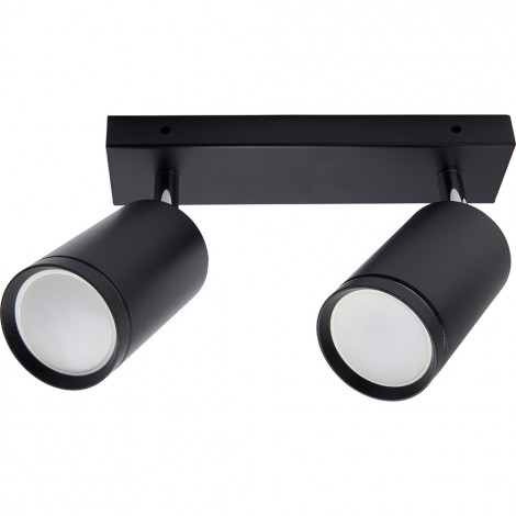 СВЕТИЛЬНИК НАКЛАДНОЙ СПОТ FERON ЧЕРНЫЙ 2*50W GU10 210Х56Х168 ML202 41063
