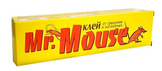 Клей от грызунов и насекомых MR.MOUSE туба 60г МR-6012573378- купить в АПлайн