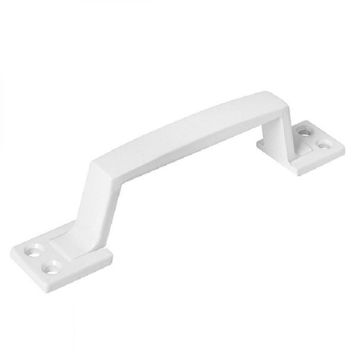 Ручка-скоба РС-80 плоская белая