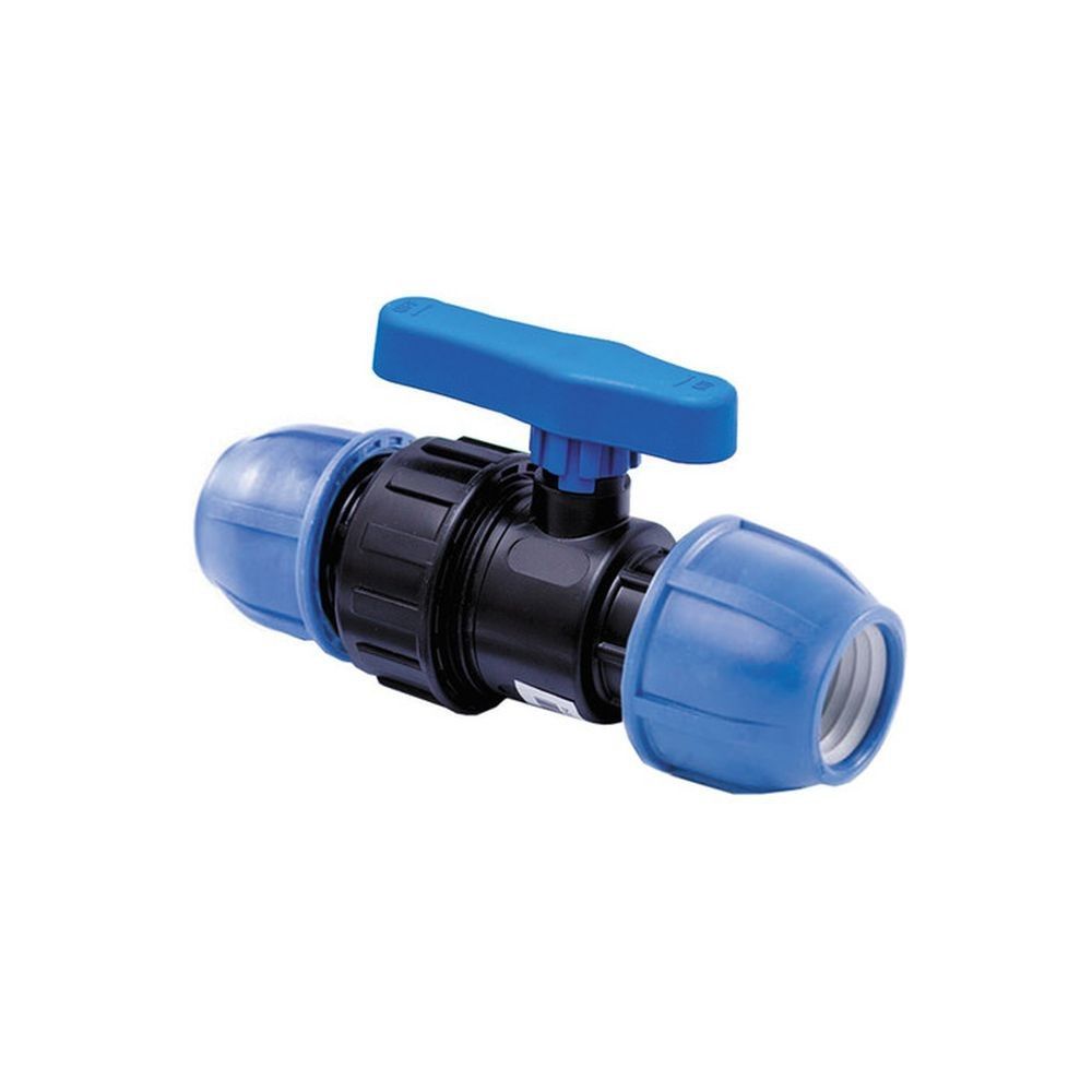 Кран ПНД обжимной 20 внут.рез.