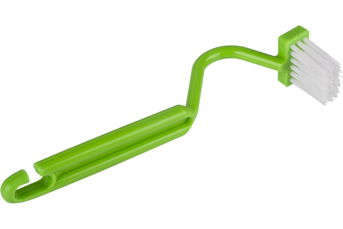 Щетка для унитаза пласт. Рыжий кот с изогнутой рукояткой 105852