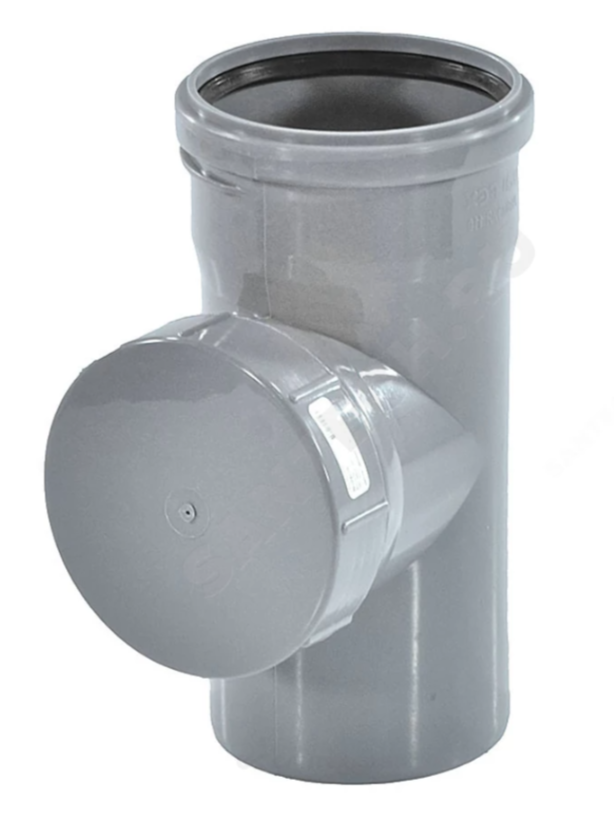 Ревизия П/П 110 мм серая