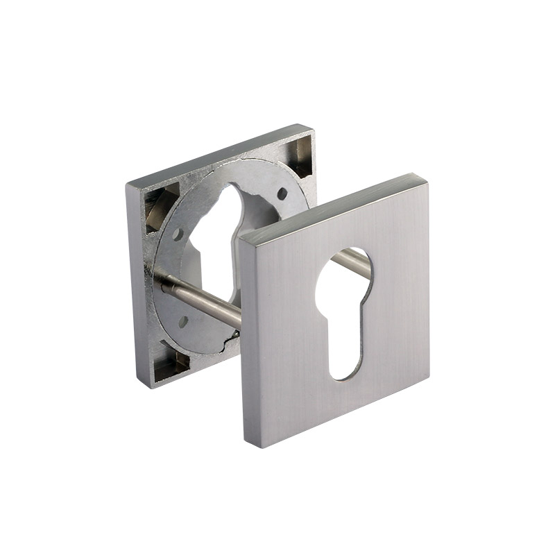 Накладка под цилиндр НОРА-М SLIM НК-К (квадрат) матовый никель - 18644 - купить в АПлайн