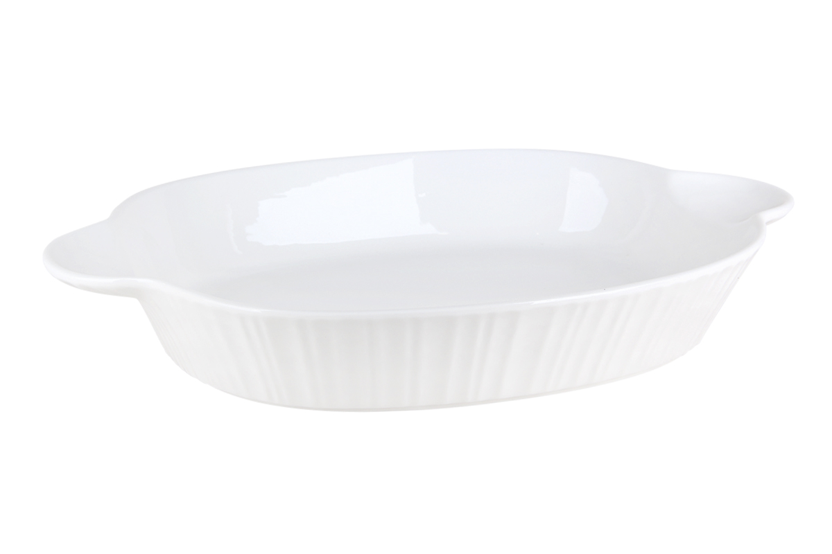 Форма для запекания керам. 37х24.5см овальная ZD12686