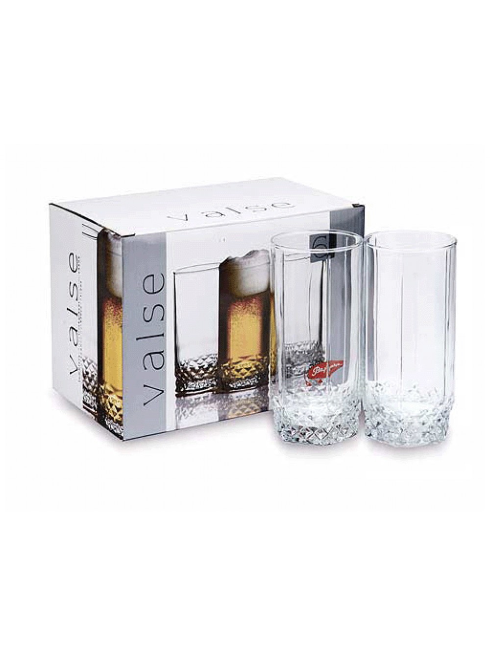 Набор стаканов стекл. Вальс 6шт 290мл 42942GRB