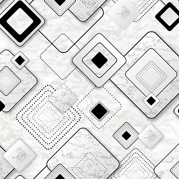 Обои виниловые на бумажной основе СОФ Ромбы 0,53х10м 758248-06