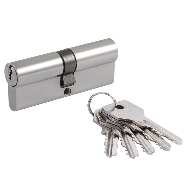 Цилиндр замка (личинка) НОРА-М STD Al Л-80 40х40мм хром - 15277 - купить в АПлайн