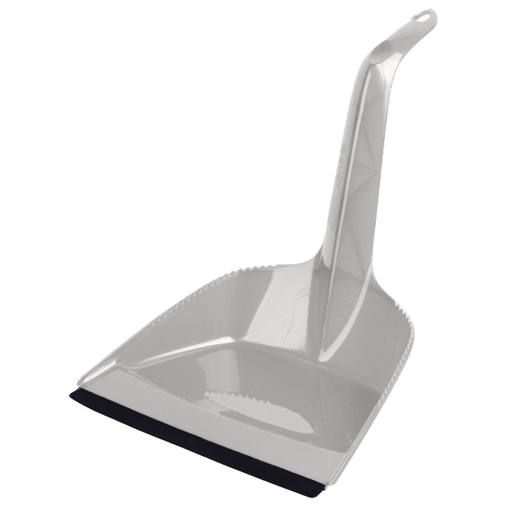 Совок для мусора  пласт. ETNA серый с высокой ручкой 221221135/0390