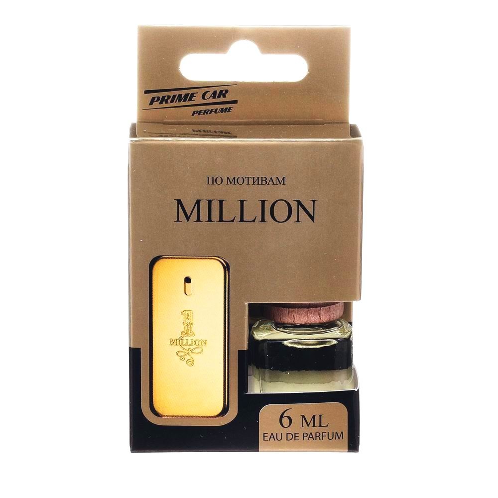 Ароматизатор подвесной стеклянный Perfume №2 - MILLION 6мл6ml Perfume - MILLION- купить в АПлайн