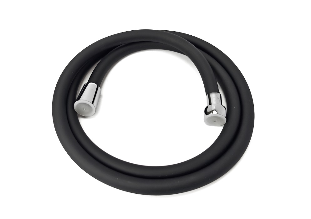 Шланг для душа имп/имп SANTREK AQUA SB-11-150 150см PVC/ПВХ вращение 360гр Черный78978- купить в АПлайн