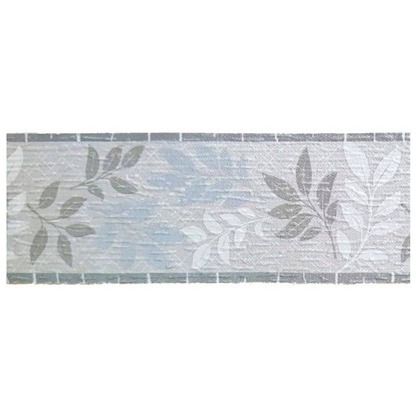 Бордюр бумажный декоративный дуплекс серый 10м ширина 5 см 614-13