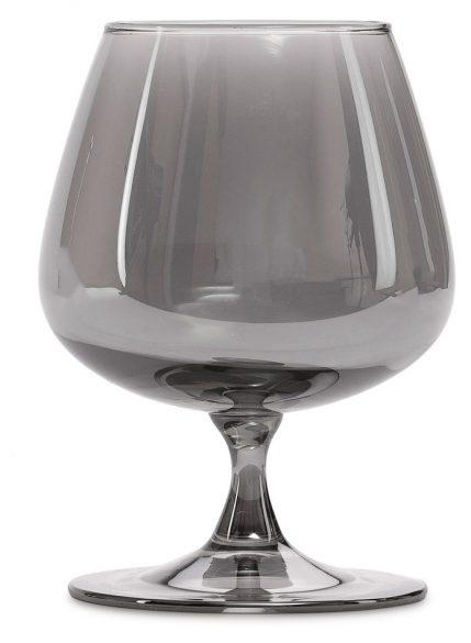 Набор стекл. бокалов для коньяка 410мл сияющий графит 2шт p1567