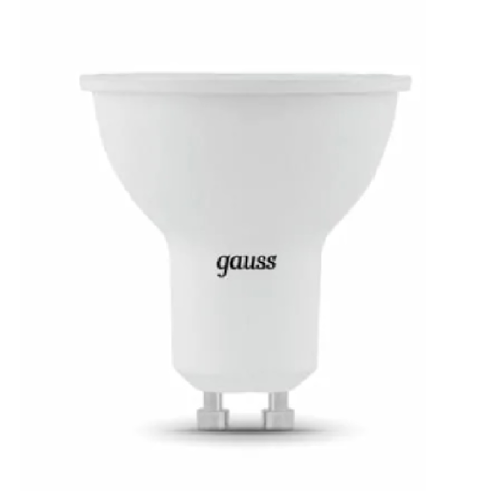 ЛАМПА "GAUSS" LED СВЕТОДИОД. MR16 GU10   5ВТ 4100К ХОЛ.СВЕТ АРТ.101506205  /731/