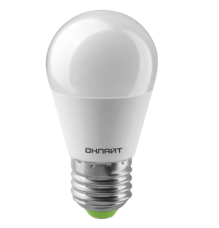 Лампа светодиод. Е27 "Онлайт" G45 12Вт 4000К дневной свет OLL-G45-12-230-4K-E27-FR 9006490064- купить в АПлайн
