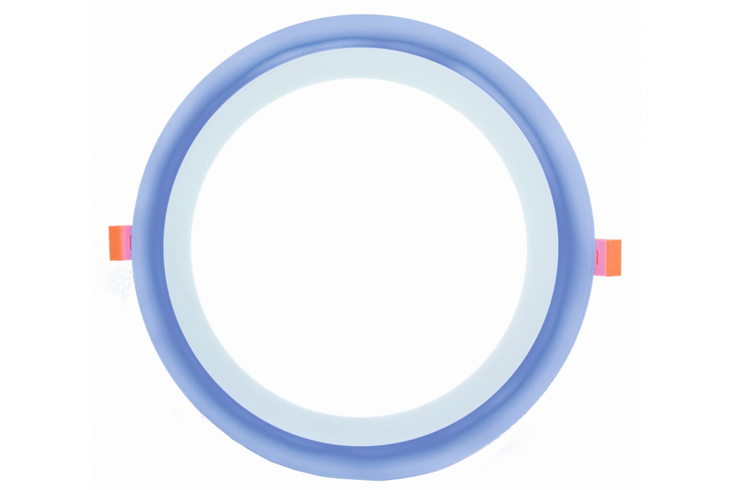 СВЕТИЛЬНИК СВЕТОДИОД. LEEK "Двойн.свет"(КРУГ,ГОЛ.СВЕТ) LED 2CLS 12/16W 3/6K 720Лм 195*160*30мм /740/