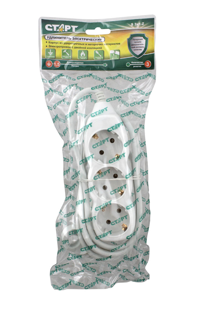 УДЛИНИТЕЛЬ "СТАРТ" S 3X1-Z  3Р1,5М /685/