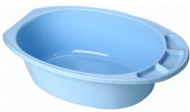 Ванночка детская пласт. голубая М2590 м-п