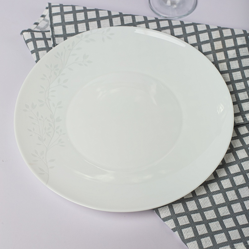 Тарелка стекл. Элика 25,5см PO-250-953 116840PO-250-953 116840- купить в АПлайн