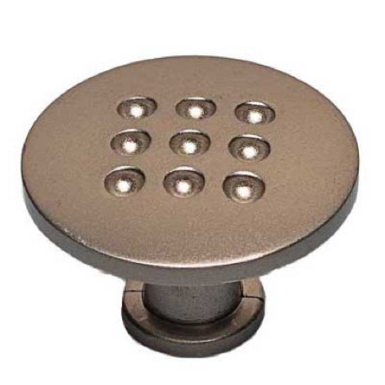 Ручка-кнопка мебельная TRODOS ZY-59 D-30мм никель