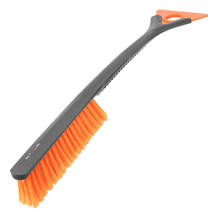 Щетка сметка пласт. Stels для снега со скребком 530мм 55302