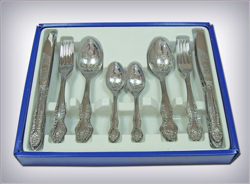 Набор столовый тройка 24 предмета сн-11/7 хр пвх