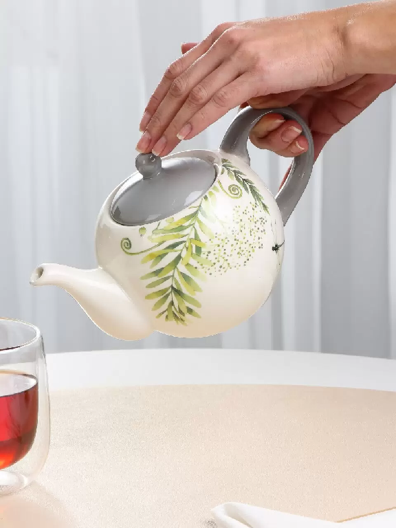 Чайник заварочный керам. Prima Collection Дикий папоротник 0.73л PC710WF730/HC724-C3 514815PC710WF730/HC724-C3 514815- купить в АПлайн