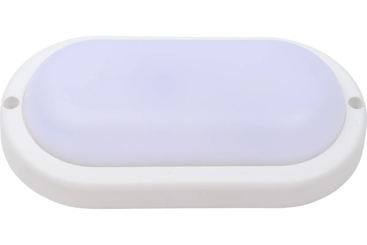 Светильник пылевлагозащ. св/д овальный белый "банник" 15Вт 6500К 160х85мм IP65 KOC_DPO15WO1.64K