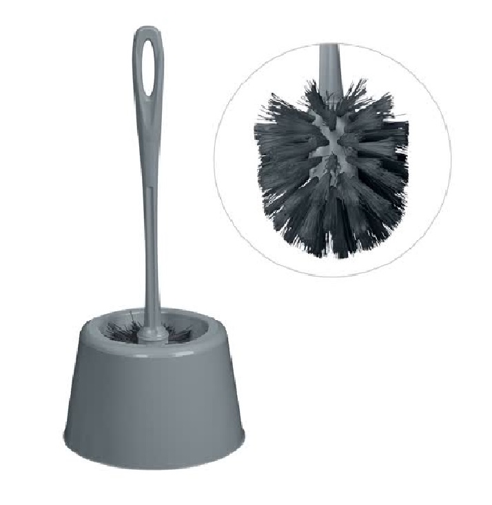 Комплект WC пласт. RAMBAI Стандарт серый 223305635/03