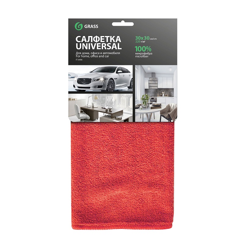 Салфетка из микрофибры GRASS 30х30см 