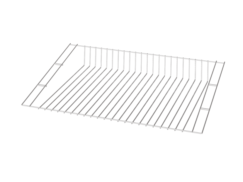 Полка сеточная для обуви A`Belle 905х405мм однорядная черная S1222