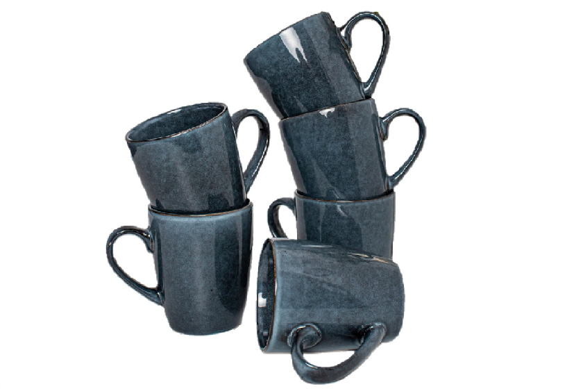 Кружка керам. JEWEL Графит 360мл ПС0046-65