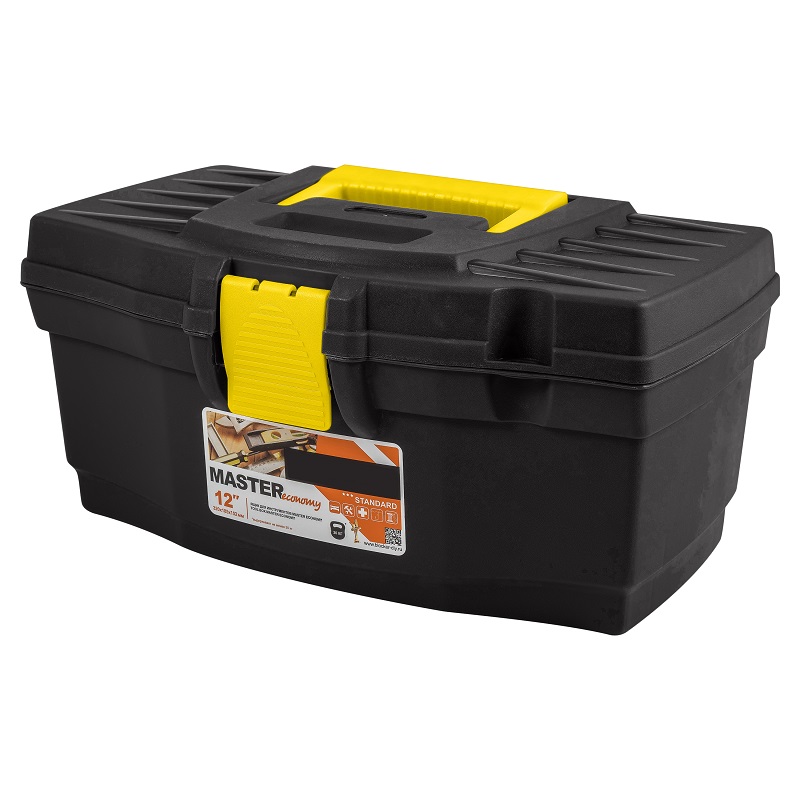 Ящик для инструментов MARS12 черный 320х185х152мм Хомвер 221402030/01