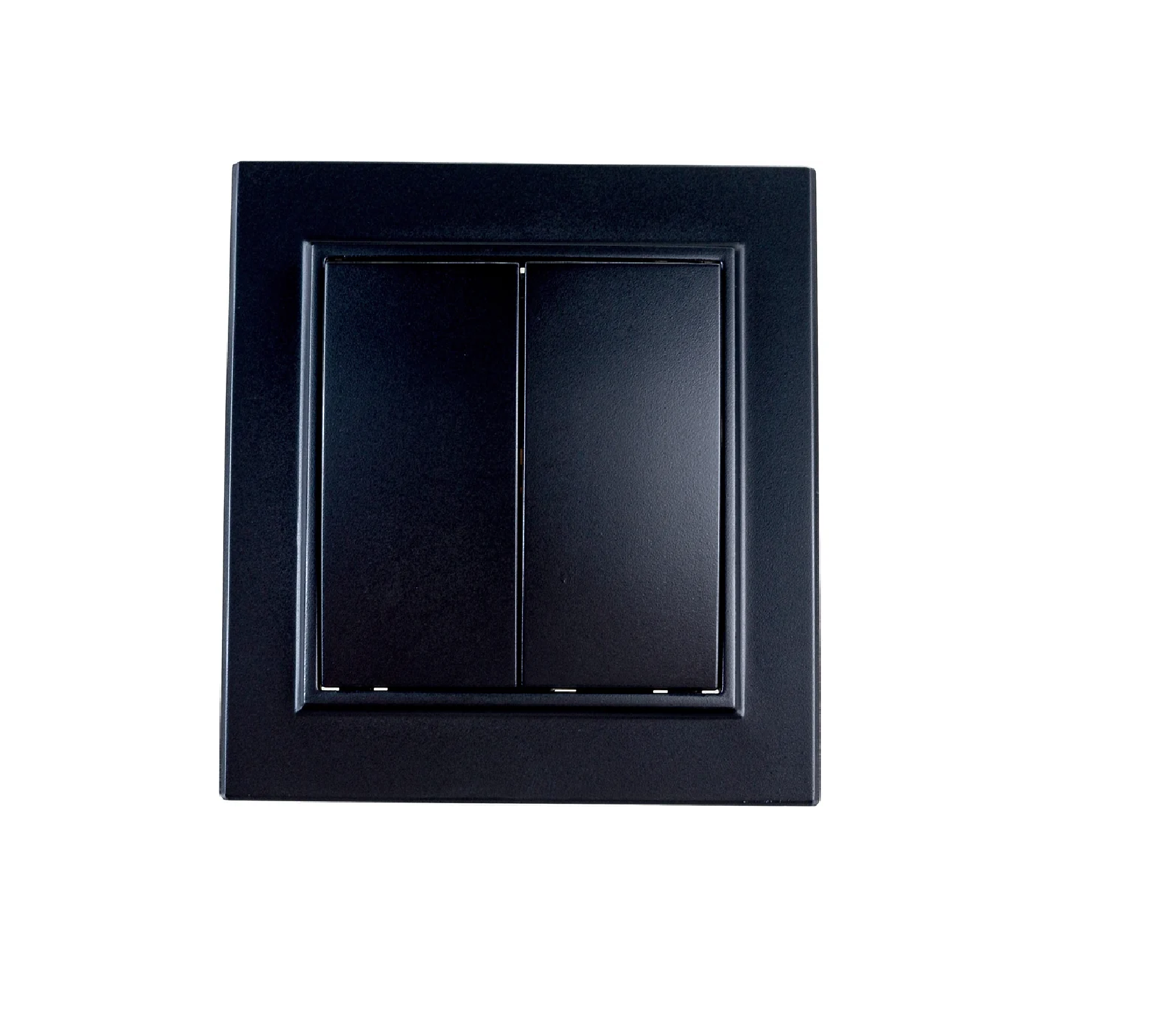 Выключатель "Эрна" 2 СП черный в сборе 10А STEKKER PSW10-9004-03