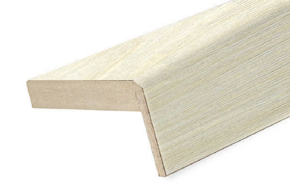 Наличник прямой телескопический Беленый дуб 80х8х2150 (к двери Next), Экошпон