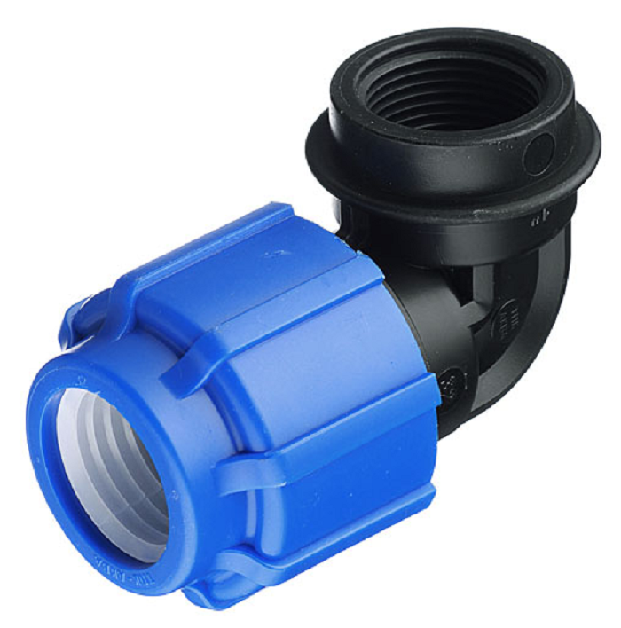 Отвод ПНД 25х1/2 внут. рез. 90 градусов