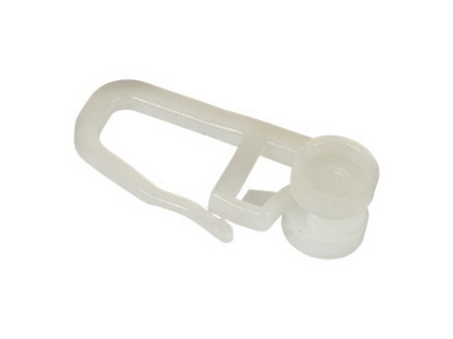 Крючок-ролик для пластиковой шины (100 шт) 20391