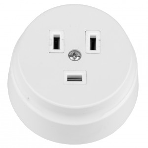 Розетка штепсельная для электрических плит (РШ) 2P+PE ОУ 32А, 250В 795737