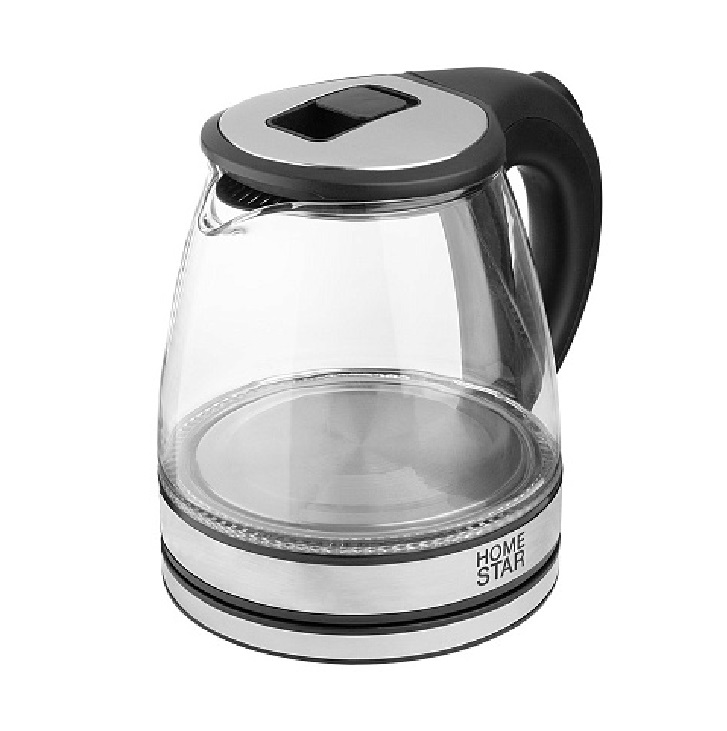 Чайник электрический Homestar HS-1052 1,2л черный 106462