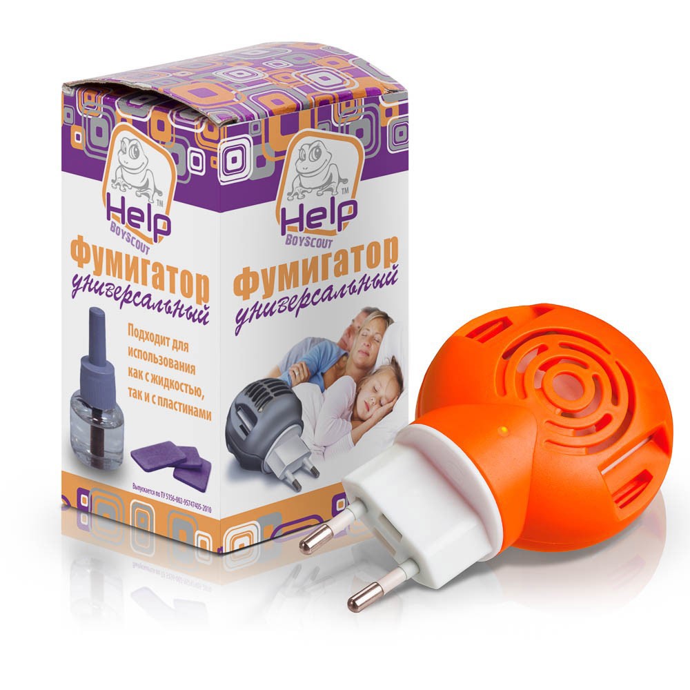 Электрофумигатор HELP универсальный с индикатором 80505