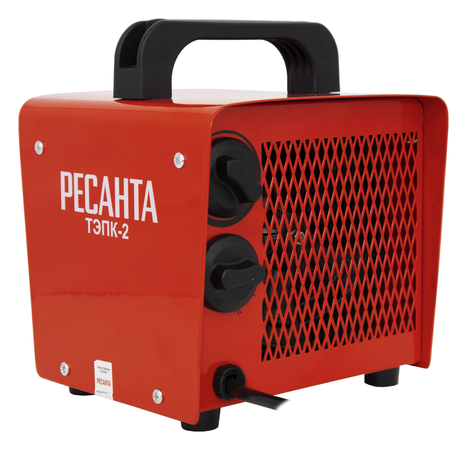 Пушка тепловая РЕСАНТА электрическая керамика ТЭПК-2 67/1/40